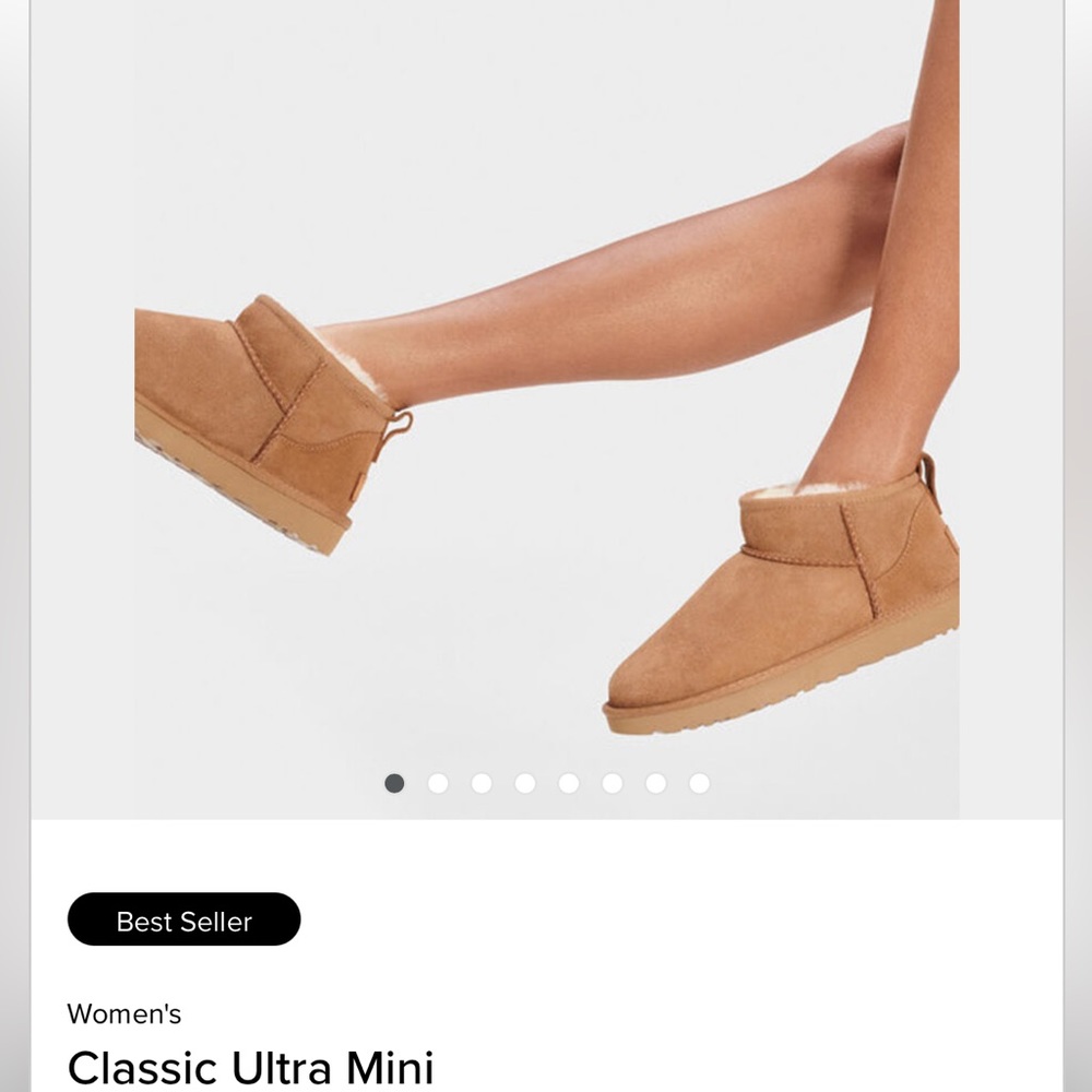 NWT Ugg Ultra Mini Boots, in Camel- SOLD OUT ONLINE!